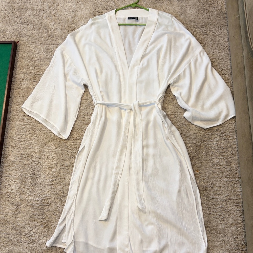 Asos Design Lightweight Gauze Robe - Picture 2 of 7